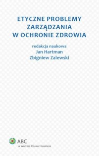 Etyczne problemy zarządzania w - okładka książki