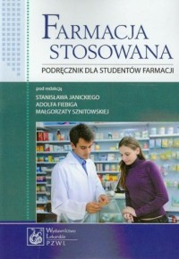 Farmacja stosowana. Podręcznik - okładka książki