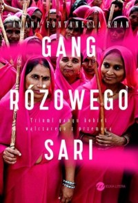 Gang różowego sari - okładka książki