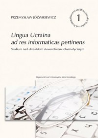 Lingua Ucraina ad res informaticas - okładka książki