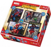 Spiderman (puzzle, 4 w 1) - zdjęcie zabawki, gry