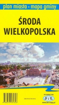 Środa Wielkopolska. Plan miasta - okładka książki