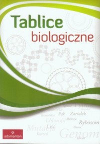 Tablice biologiczne - okładka podręcznika