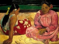 Tahitańskie kobiety na plaży (puzzle, - zdjęcie zabawki, gry