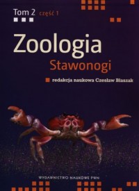 Zoologia. Tom 2 cz. 1. Stawonogi - okładka książki