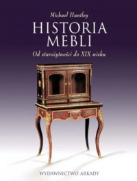 Historia mebli od starożytności - okładka książki