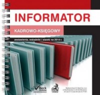 Informator kadrowo-księgowy 2014 - okładka książki
