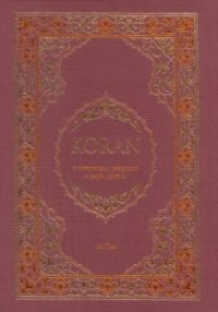 Koran z interpretacją i przypisami - okładka książki