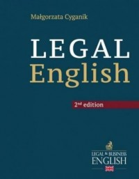 Legal English - okładka podręcznika