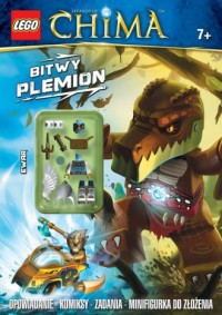 LEGO Legends of Chima. Bitwy plemion - okładka książki