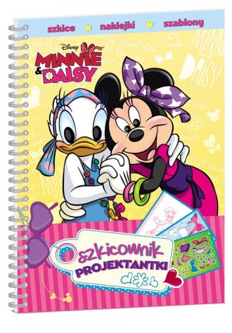 powiększ Minnie i Daisy. Szkicownik projektantki - okładka książki