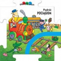 Podróż pociągiem. Odjazdowe puzzle - okładka książki