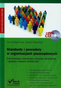 Standardy i procedury w organizacjach - okładka książki