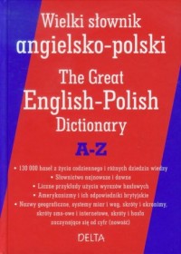 Wielki słownik angielsko-polski - okładka podręcznika
