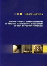 Courriel vc courrier la communication - okładka podręcznika
