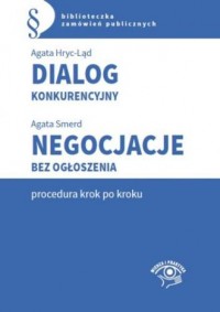 Dialog konkurencyjny. Negocjacje - okładka książki