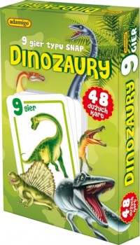 Dinozaury karty snap - zdjęcie zabawki, gry