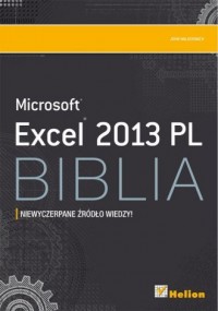 Excel 2013 PL. Biblia - okładka książki