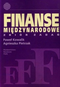 Finanse międzynarodowe. Zbiór zadań - okładka książki