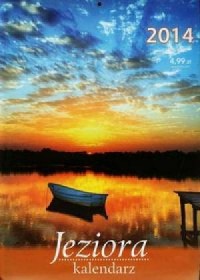 Kalendarz 2014. Jeziora - okładka książki