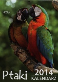 Kalendarz 2014. Ptaki - okładka książki