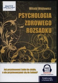 Psychologia zdrowego rozsądku. - pudełko audiobooku