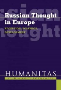 Russian thought in Europe - okładka książki