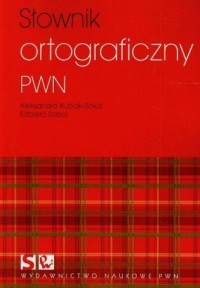 Słownik ortograficzny PWN - okładka książki