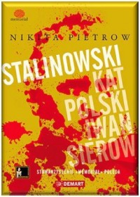 Stalinowski kat Polski Iwan Sierow - okładka książki