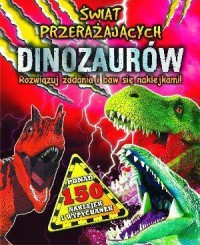 Świat przerażających dinozaurów - okładka książki