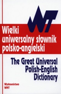 Wielki uniwersalny słownik polsko-angielski - okładka podręcznika