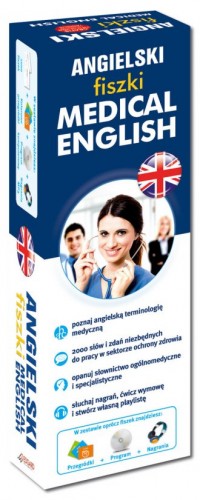Angielski. Fiszki. Medical English - okładka podręcznika