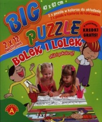 Bolek i Lolek (puzzle maxi 2x12-elem.) - zdjęcie zabawki, gry