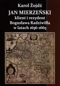 Jan Mierzeński klient i rezydent - okładka książki