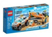 LEGO City. Wóz terenowy i łódź - zdjęcie zabawki, gry