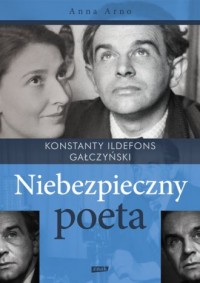 Niebezpieczny poeta Konstanty Ildefons - okładka książki