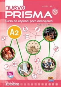 Nuevo Prisma nivel A2. Podręcznik - okładka podręcznika