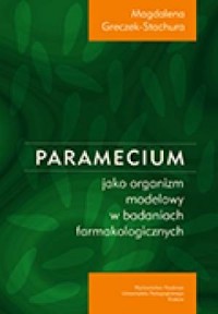 Paramecium jako organizm modelowy - okładka książki