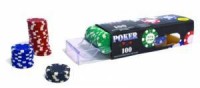 Poker. 100 żetonów - zdjęcie zabawki, gry