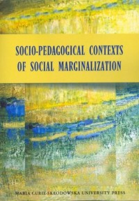 Socio-Pedagogical Contexts of Social - okładka książki