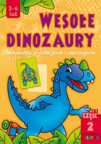 Wesołe dinozaury cz. 2 - okładka książki