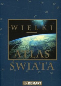 Wielki atlas świata - okładka książki