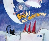 Bajki na dobranoc (3CD) - pudełko audiobooku