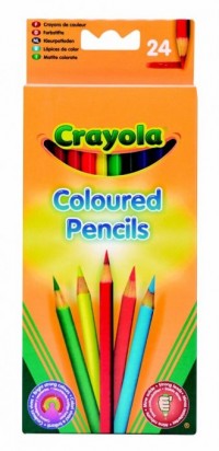 Crayola Kredki ołówkowe 24 szt - zdjęcie zabawki, gry