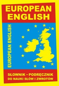 European English. Słownik - podręcznik - okładka podręcznika