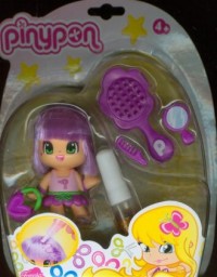 Pinypon. Laleczka z włosami fioletowa - zdjęcie zabawki, gry