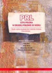 PRL czyli Polska w drugiej połowie - okładka książki