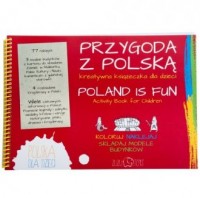 Przygoda z Polską. Kreatywna książeczka - okładka książki