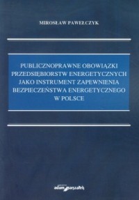 Publicznoprawne obowiązki przedsiębiorstw - okładka książki