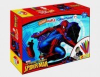 Spider Man (puzzle 35-elem. + mazaki) - zdjęcie zabawki, gry